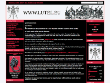 Tablet Screenshot of lutel.eu